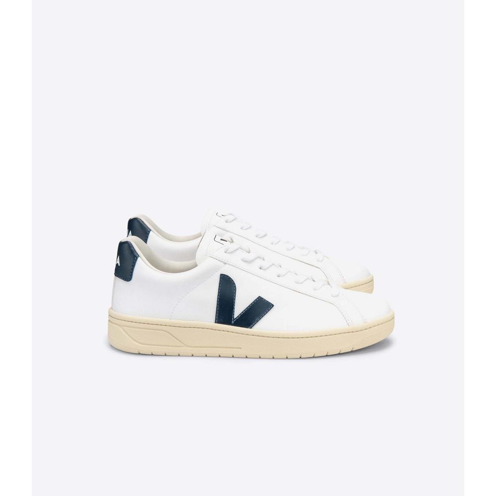 Men\'s Veja URCA CWL Shoes White/Blue | SG 274NWY